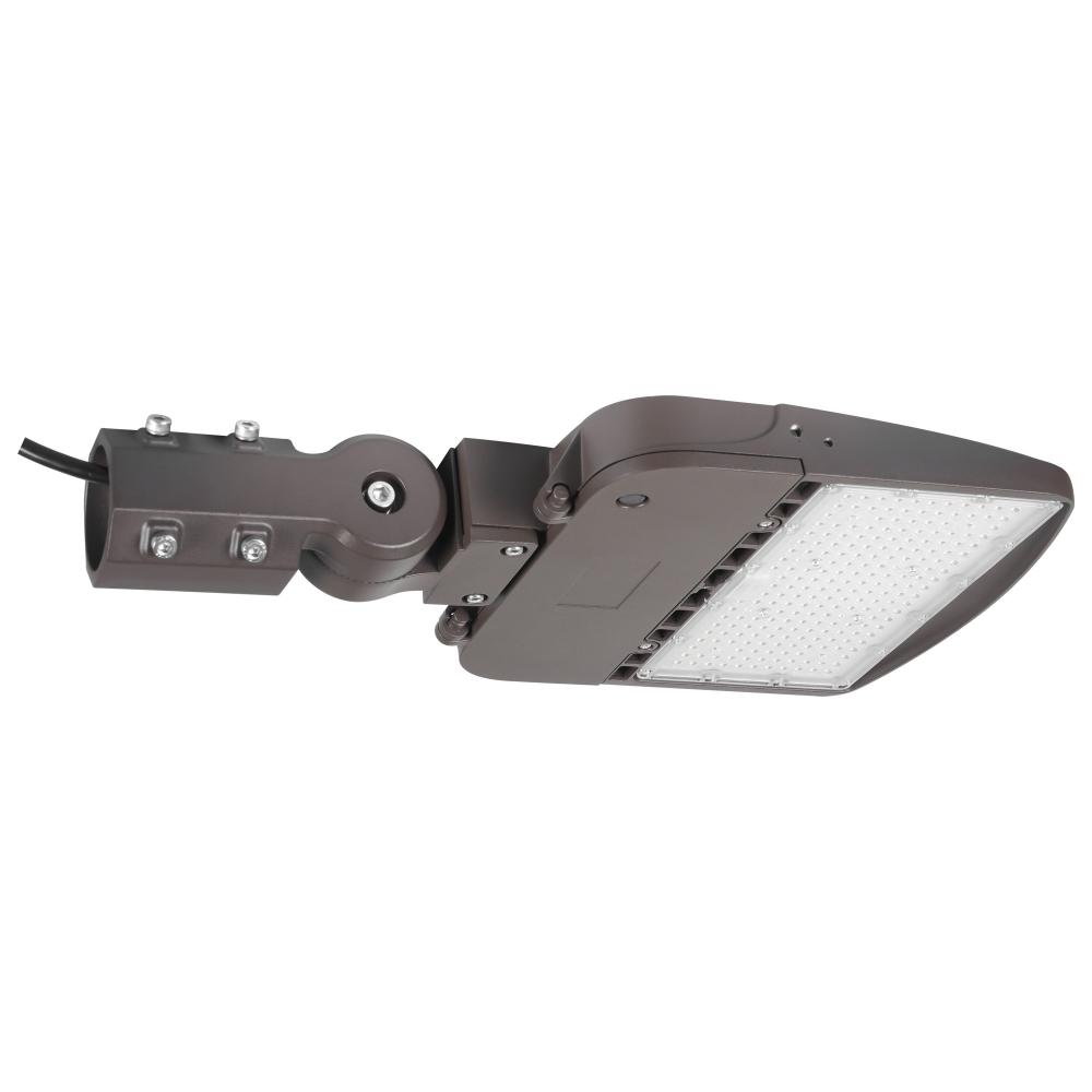 LED Area Light Type III; 200W; Bronze Finish; 5000K; 120-347V