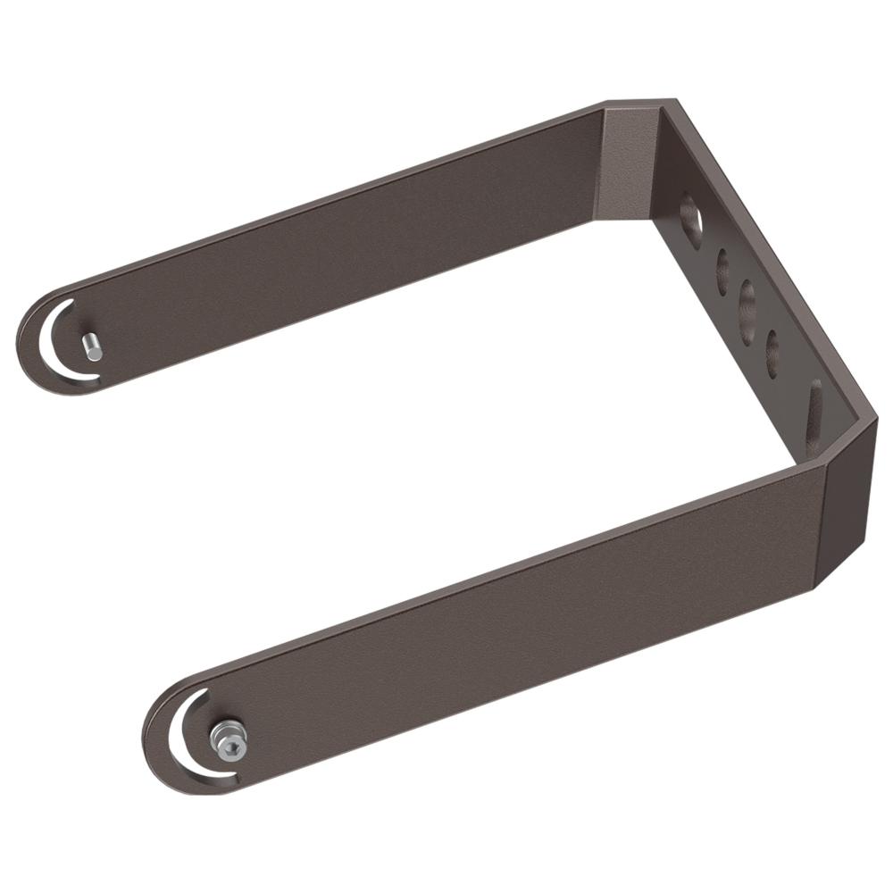 Yoke Mount Bracket; Bronze Finish; For Use With 240W/300W Area Lights; Bronze Finish