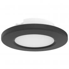  62/1584 - 4 inch; LED Surface Mount Fixture; CCT Selectable 3K/4K/5K; Black