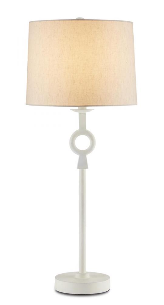 Germaine White Table Lamp