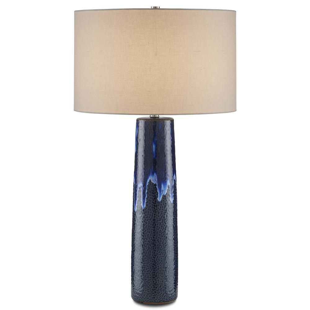 Kelmscott Blue Table Lamp