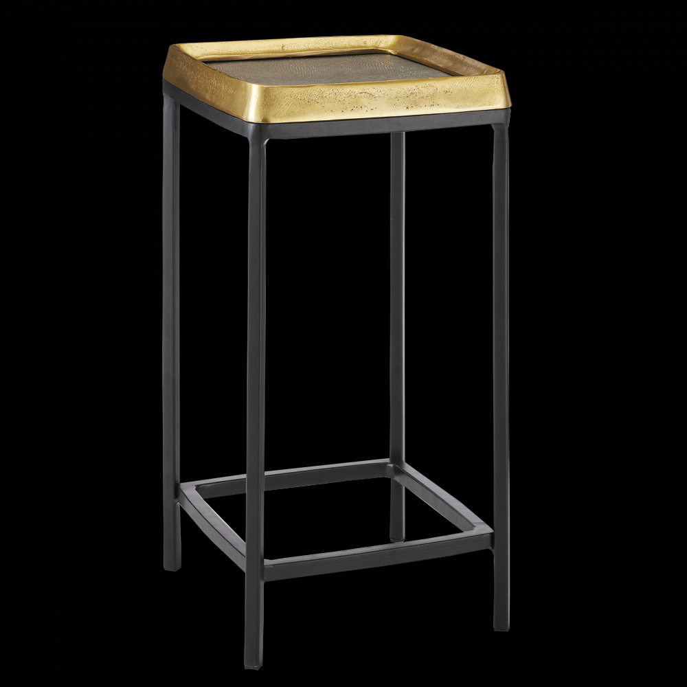 Tanay Brass Accent Table