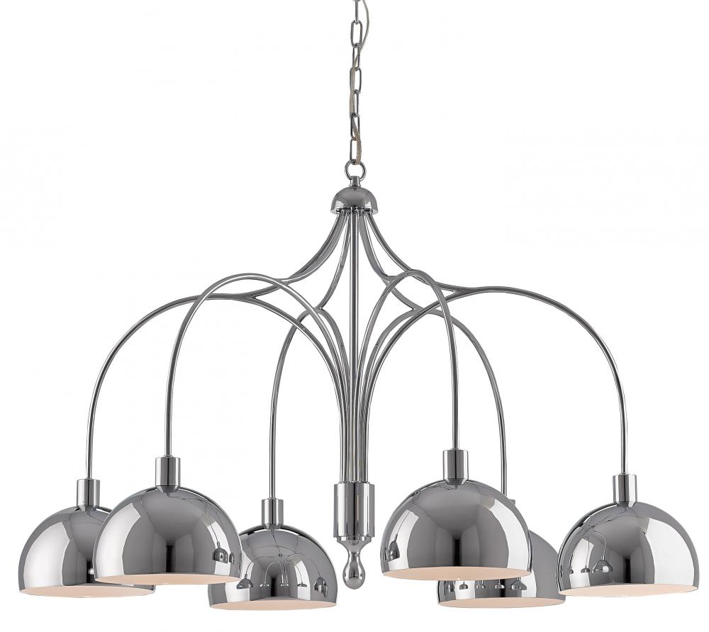 Gambol Nickel Chandelier