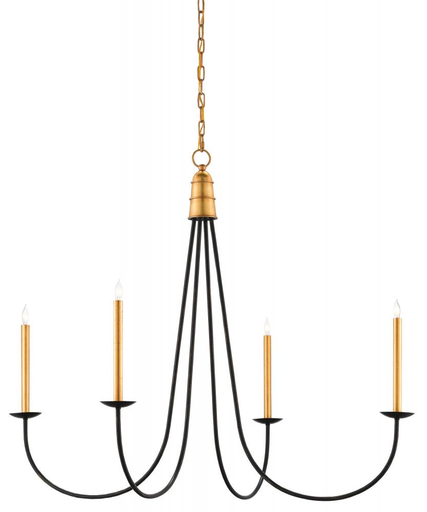 Ogden Black Chandelier