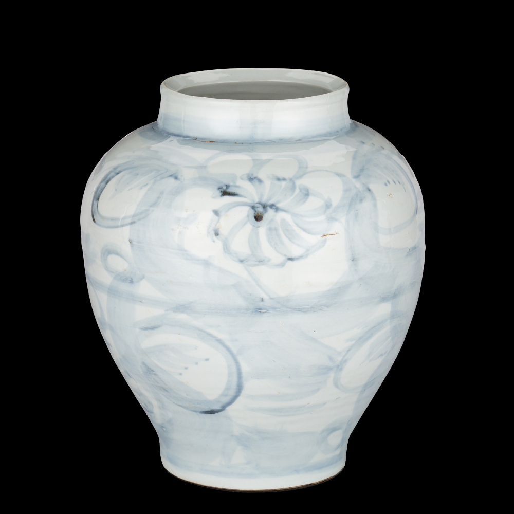 Ming-Style Countryside Medium Preserve Pot