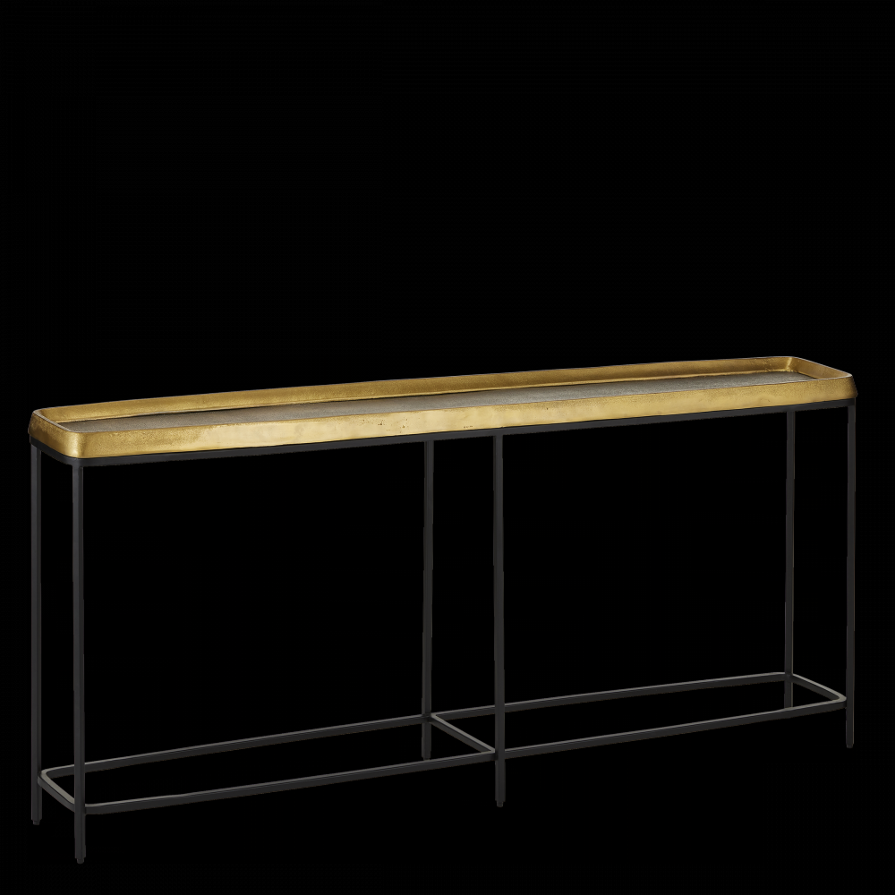 Tanay Brass Console Table