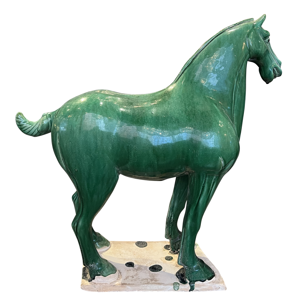 Tang Dynasty Large Green Horse