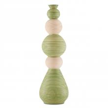 Currey 1200-0568 - Ringling Medium Green Vase