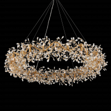  9000-1136 - Crystal Bud Grande Ring Chandelier