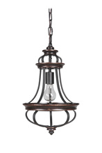 Craftmade 38791-AGTB - 1 Light Mini Pendant