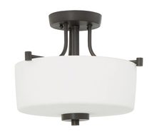 Craftmade 43553-ABZ - Clarendon 3 Light Semi Flush in Aged Bronze Brushed