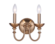 Craftmade 53762-SB - 2 Light Wall Sconce