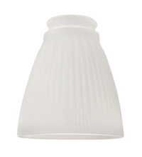 Craftmade 758F - 2 1/4" Glass- Frosted Ribbed Cone