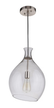 Craftmade P951BNK1 - Zuni 1 Light Pendant in Brushed Polished Nickel